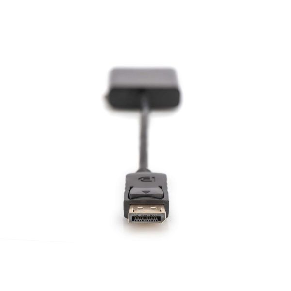 Digitus AK-340409-001-S video kabel adapter 0,15 m DisplayPort DVI-I Zwart (AK-340409-001-S)