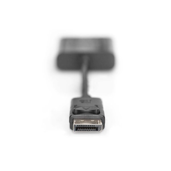 Digitus AK-340410-001-S video kabel adapter 0,15 m DisplayPort VGA (D-Sub) Zwart (AK-340410-001-S)