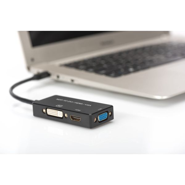 Digitus AK-340419-002-S video kabel adapter 0,2 m Mini DisplayPort DVI-D Zwart (AK-340419-002-S)
