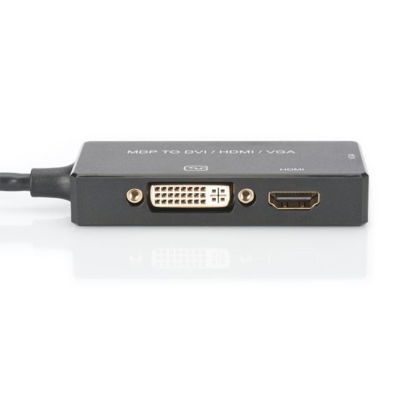 Digitus AK-340419-002-S video kabel adapter 0,2 m Mini DisplayPort DVI-D Zwart (AK-340419-002-S)