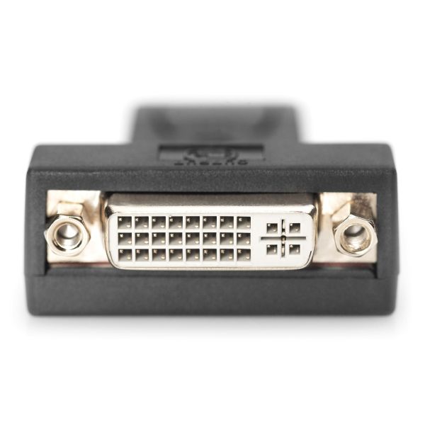 Digitus AK-340603-000-S tussenstuk voor kabels DP DVI-I, (24+5) Zwart (AK-340603-000-S)