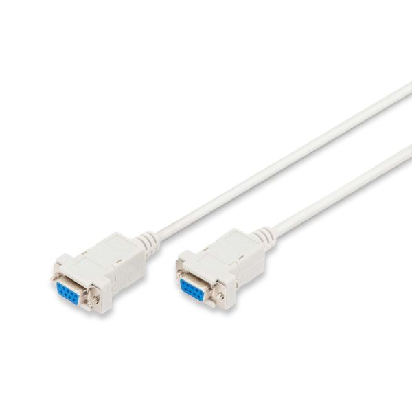 Digitus AK-610100-030-E seriële kabel Beige 3 m DB-9 (AK-610100-030-E)