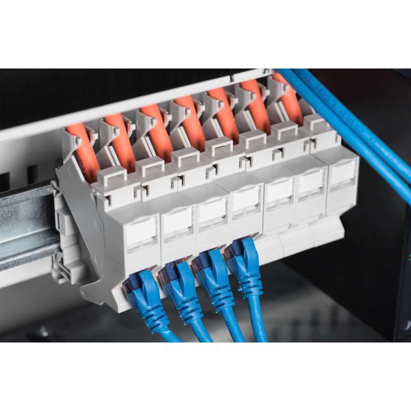 Digitus AN-25187 kabel-connector RJ-45 Wit (AN-25187)