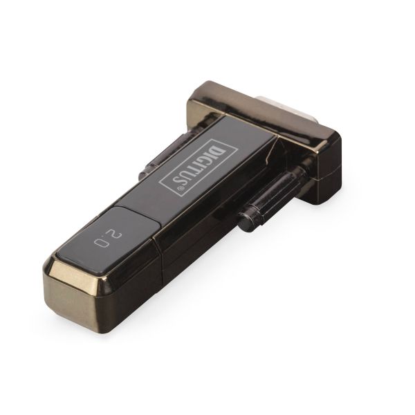 Digitus Converter USB 2.0 D-Sub 9 Male Zwart (DA-70156)