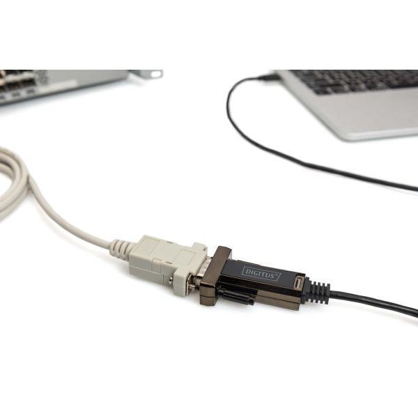 Digitus DA-70166 seriële kabel Zwart 1 m DB-9 (DA-70166)