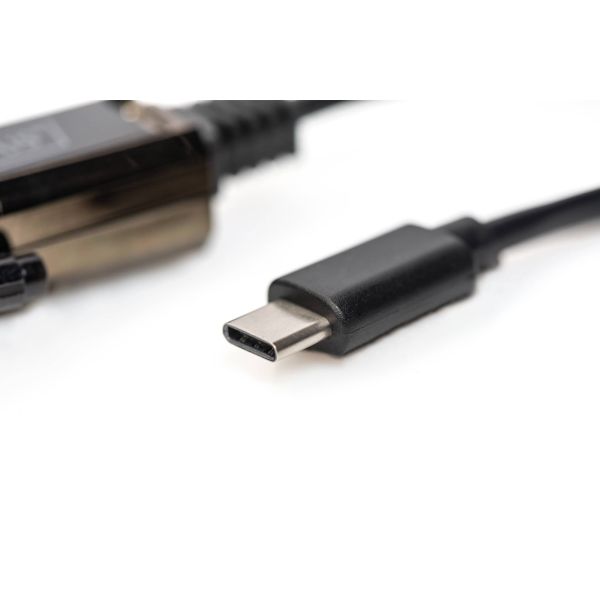 Digitus DA-70166 seriële kabel Zwart 1 m DB-9 (DA-70166)