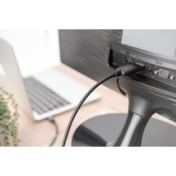 Digitus DA-70821 video kabel adapter 1,8 m USB Type-C HDMI Type A (Standaard) Grijs (DA-70821)