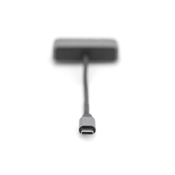 Digitus DA-70827 video kabel adapter 0,2 m USB Type-C DisplayPort + VGA Zwart (DA-70827)