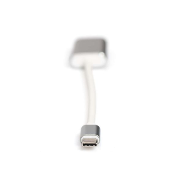 Digitus DA-70836 video kabel adapter 0,2 m USB Type-C HDMI Zilver (DA-70836)