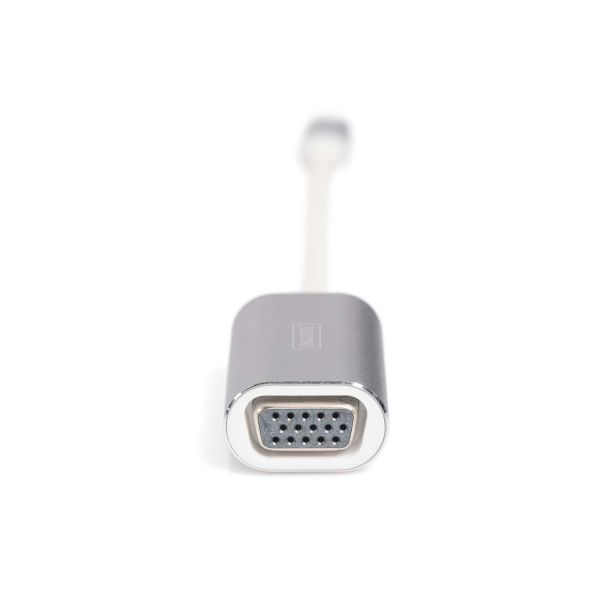 Digitus DA-70837 video kabel adapter 0,2 m USB Type-C VGA (D-Sub) Wit (DA-70837)