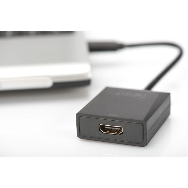 Digitus DA-70841 USB grafische adapter Zwart (DA-70841)