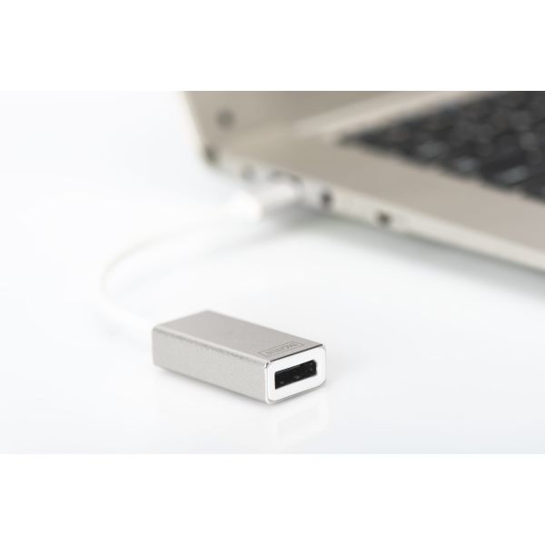 Digitus DA-70844 USB grafische adapter 3840 x 2160 Pixels Wit (DA-70844)