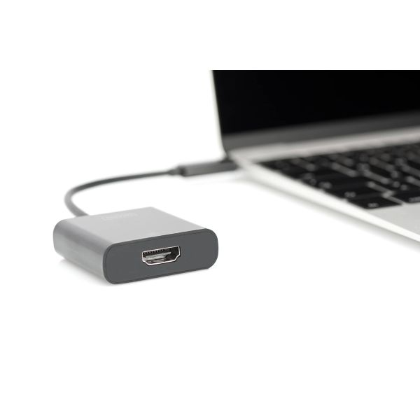Digitus DA-70852 interface hub USB 3.2 Gen 1 (3.1 Gen 1) Type-C Zwart (DA-70852)