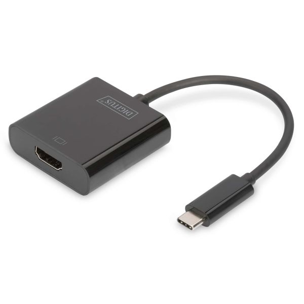 Digitus DA-70852 interface hub USB 3.2 Gen 1 (3.1 Gen 1) Type-C Zwart (DA-70852)