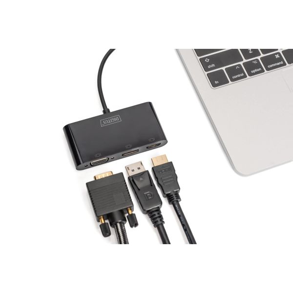 Digitus DA-70859 interface hub USB 3.2 Gen 1 (3.1 Gen 1) Type-C (DA-70859)