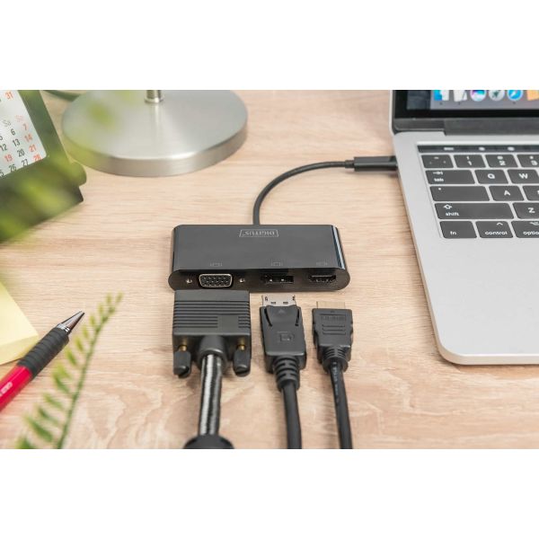 Digitus DA-70859 interface hub USB 3.2 Gen 1 (3.1 Gen 1) Type-C (DA-70859)