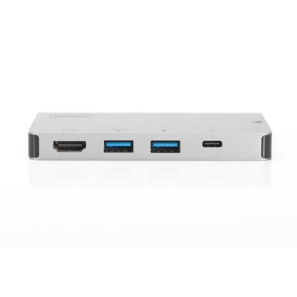 Digitus DA-70867 interface hub USB 3.2 Gen 1 (3.1 Gen 1) Type-C Zilver (DA-70867)