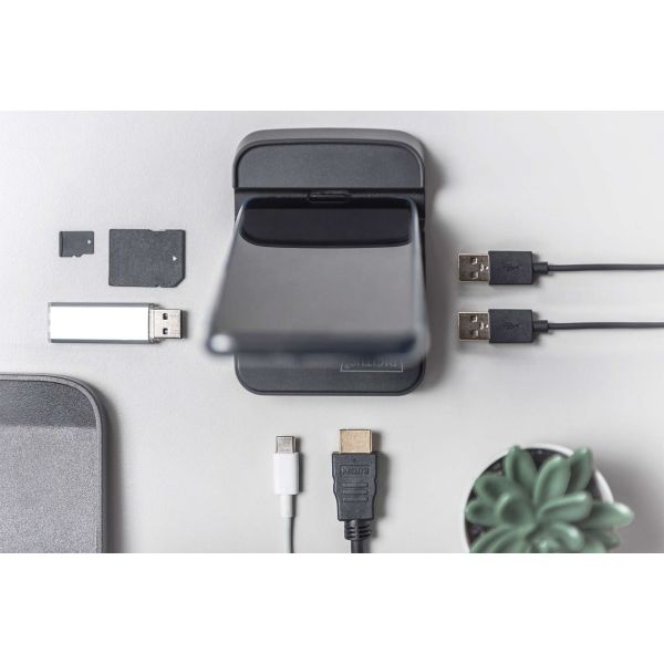 Digitus DA-70882 interface hub USB 2.0 625 Mbit/s Zwart (DA-70882)