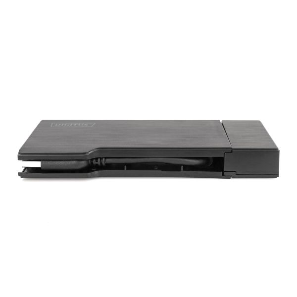 Digitus DA-70894 notebook dock & poortreplicator Bedraad USB 3.2 Gen 1 (3.1 Gen 1) Type-A Zwart (DA-70894)