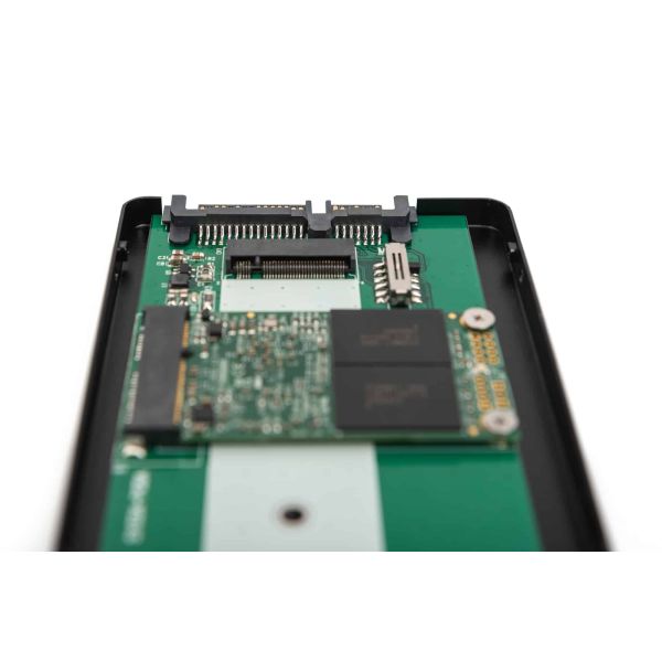 Digitus DA-71118 behuizing voor opslagstations SDD-behuizing Zwart 2.5 (DA-71118)