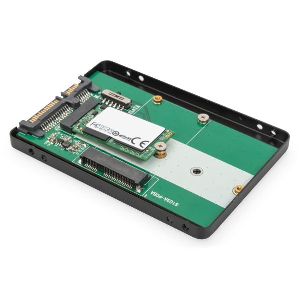 Digitus DA-71118 behuizing voor opslagstations SDD-behuizing Zwart 2.5 (DA-71118)