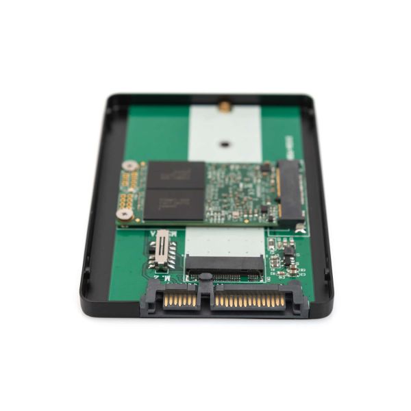 Digitus DA-71118 behuizing voor opslagstations SDD-behuizing Zwart 2.5 (DA-71118)