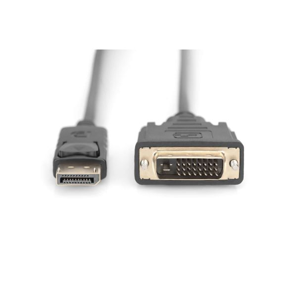 Digitus DB-340301-030-S video kabel adapter 3 m DisplayPort DVI-D Zwart (DB-340301-030-S)