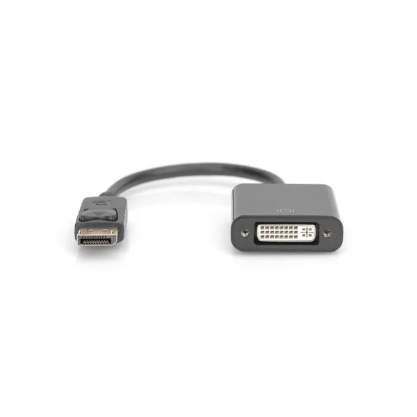 Digitus 0.15m, DisplayPort/DVI-I 0,15 m Zwart (DB-340409-001-S)