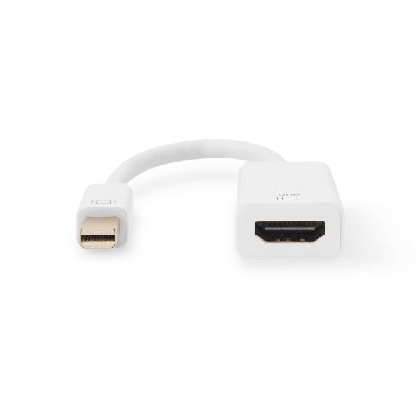 Digitus DB-340416-002-W video kabel adapter 0,2 m Mini DisplayPort HDMI Wit (DB-340416-002-W)