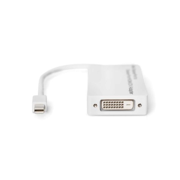 Digitus DB-340509-002-W video kabel adapter 0,2 m Mini DisplayPort DVI-D Wit (DB-340509-002-W)