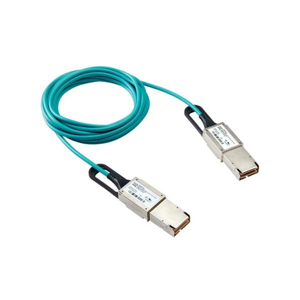 HPE Synergy 300Gb Interconnect Link 15m Active Optical Cable InfiniBand en Glasvezelkabel AOC Aqua-kleur (876698-B21)