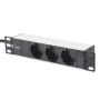 Digitus DN-10-SET-1-B rack 6U Vrijstaande rek Zwart (DN-10-SET-1-B) thumbnail