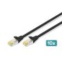 Digitus DN-10-SET-1-B rack 6U Vrijstaande rek Zwart (DN-10-SET-1-B) thumbnail