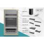 Digitus DN-10-SET-3-B rack 12U Vrijstaande rek Zwart (DN-10-SET-3-B) thumbnail