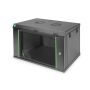 Digitus DN-19 07-U-EC-SW rack 7U Wandrek Zwart (DN-19 07-U-EC-SW) thumbnail