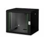 Digitus DN-19 09-U-SW rack 9U Wandrek Zwart (DN-19 09-U-SW) thumbnail