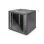 Digitus DN-19 09U-6/6-EC-SW rack 9U Wandrek Zwart (DN-19 09U-6/6-EC-SW) thumbnail