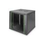 Digitus DN-19 12U-6/6-EC-SW rack Wandrek Zwart (DN-19 12U-6/6-EC-SW) thumbnail