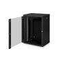 Digitus SoHo Line 16U 19" Wall Mounting Cabinet Wandrek Zwart (DN-19 16-U-SW) thumbnail