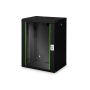 Digitus SoHo Line 16U 19" Wall Mounting Cabinet Wandrek Zwart (DN-19 16-U-SW) thumbnail