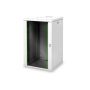 Digitus 20U 19" Wall Mounting Cabinet 600x560 mm Wandrek Grijs (DN-19 20U-6/6) thumbnail
