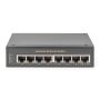 Digitus DN-651108 netwerk-switch Unmanaged Gigabit Ethernet (10/100/1000) Zwart (DN-651108) thumbnail