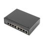 Digitus DN-651108 netwerk-switch Unmanaged Gigabit Ethernet (10/100/1000) Zwart (DN-651108) thumbnail