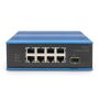 Digitus DN-651132 netwerk-switch Unmanaged Fast Ethernet (10/100) Zwart, Blauw (DN-651132) thumbnail