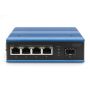 Digitus DN-651135 netwerk-switch Unmanaged Gigabit Ethernet (10/100/1000) Zwart, Blauw (DN-651135) thumbnail