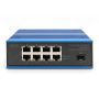 Digitus DN-651136 netwerk-switch Unmanaged Gigabit Ethernet (10/100/1000) Zwart, Blauw (DN-651136) thumbnail