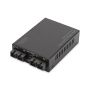 Digitus DN-82024 netwerk media converter 100 Mbit/s 1310 nm Multimode, Single-mode Zwart (DN-82024) thumbnail