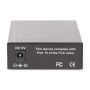 Digitus DN-82024 netwerk media converter 100 Mbit/s 1310 nm Multimode, Single-mode Zwart (DN-82024) thumbnail