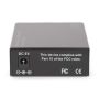 Digitus DN-82124 netwerk media converter 1000 Mbit/s 1310 nm Single-mode, Multimode Zwart (DN-82124) thumbnail