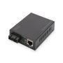Digitus DN-82150 netwerk media converter 1000 Mbit/s 850 nm Multimode Zwart (DN-82150) thumbnail